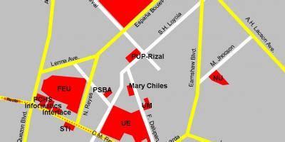 Image result for UE Manila Map