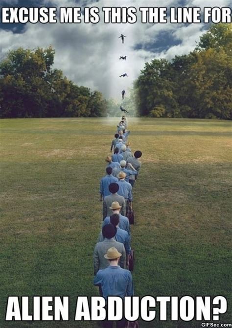 Image result for Alien Abduction Funny