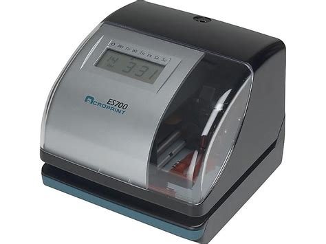 Toradh íomhá ar How to Set Acroprint Time Clock Time Q Plus