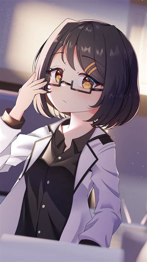 Image result for Anime Girl Drawing Science