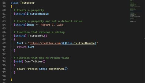 Résultat d’images pour PowerShell How to Reuse Class