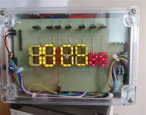 Toradh íomhá ar DIY LED 7-Segment Display