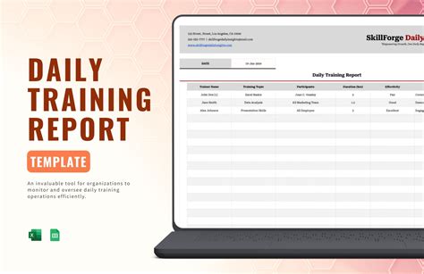 Image result for Training Tracking Report Template