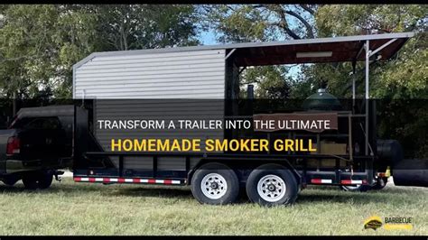 Image result for How to Build Barbecue Smoker Trailer