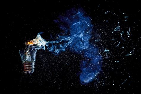 Image result for Exploding Light Bulb Photography