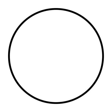 Image result for Plain Circle Outline