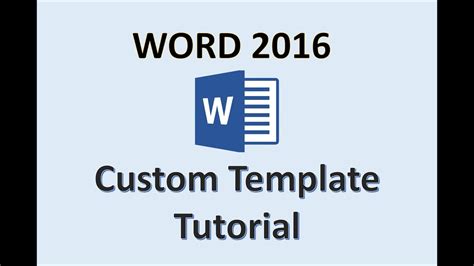 Image result for How to Create a Word Template