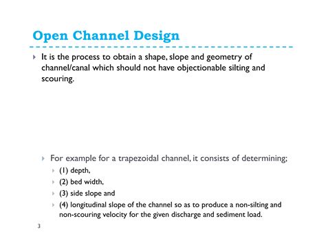 Afbeeldingsresultaten voor Open Channel Design