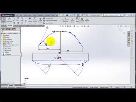 Image result for SolidWorks 2024 Spline Diagram Tutorial