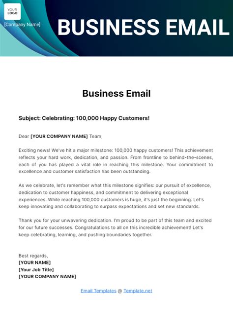Image result for Example Business Mail