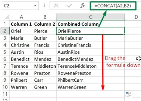 Image result for Add 2 Columns in Excel