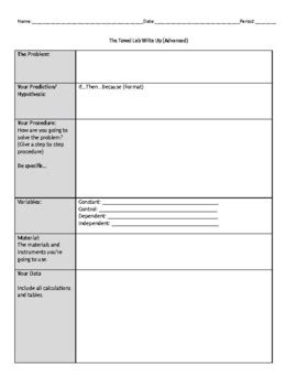 Image result for Lab Write Up Worksheet