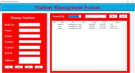 Image result for Student Management System in Python PPT