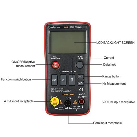 Toradh íomhá ar True RMS Bar Graph Multimeter