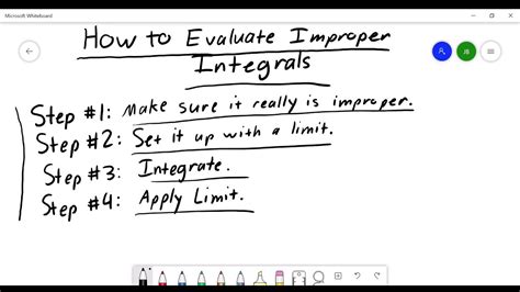 Image result for Evaluating Improper Integrals