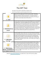 Image result for Sift Testing
