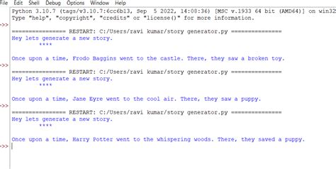 How Python Story Generator Works Diagram に対する画像結果