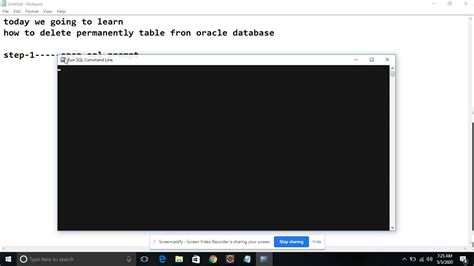 Delete Records From Table SQL/Oracle に対する画像結果