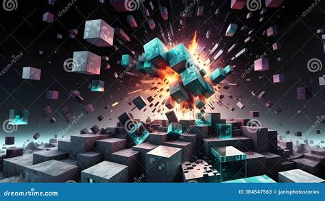 Image result for Minecraft Block Explosion