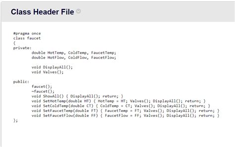 Image result for Header Class C