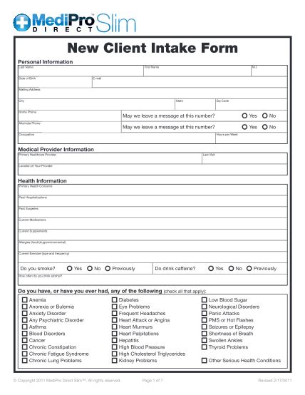 Toradh íomhá ar Slip and Fall Intake Form
