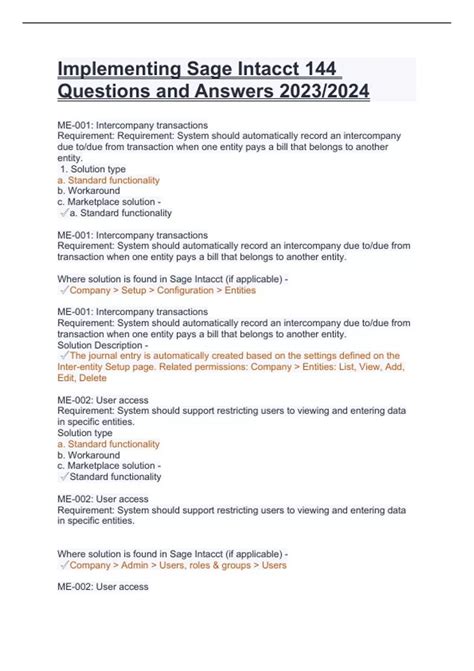 Image result for Sage Intacct Course Assessment Answers