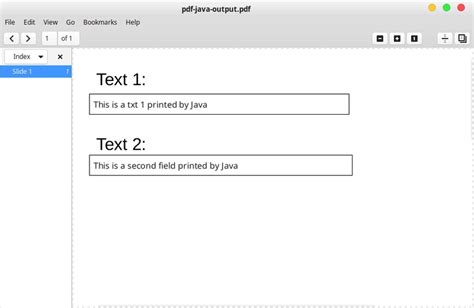 Image result for Java PDF Create W3school