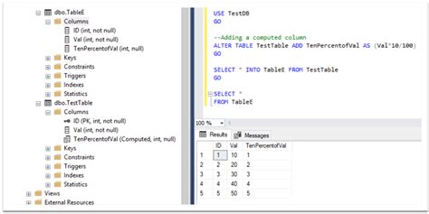 SQL=SELECT Union into Temp Table に対する画像結果