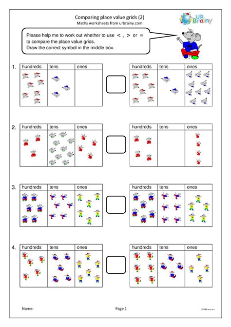 Image result for Place Value Number Comparing