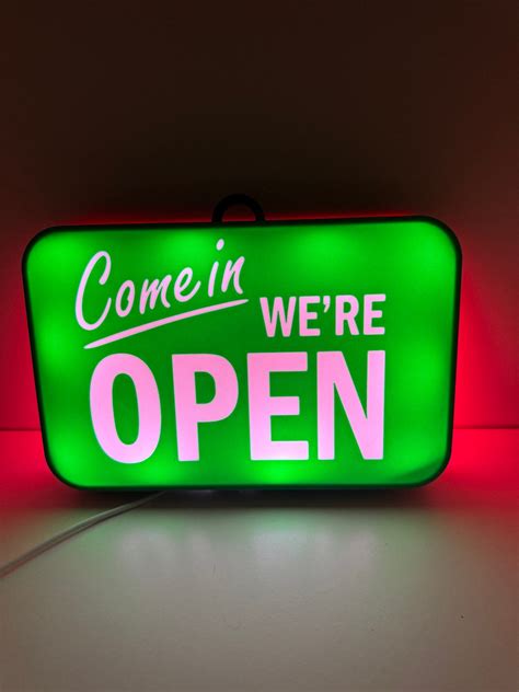 Image result for LED Open Sign for Cubicle
