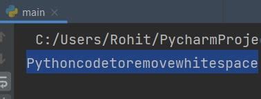 Image result for Ignore Spaces in String Python