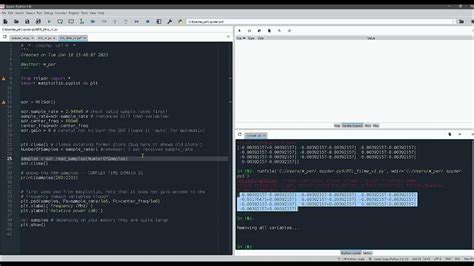 Python SDR Interface に対する画像結果