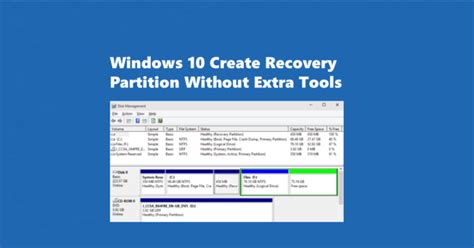 Image result for Create Recovery Partition