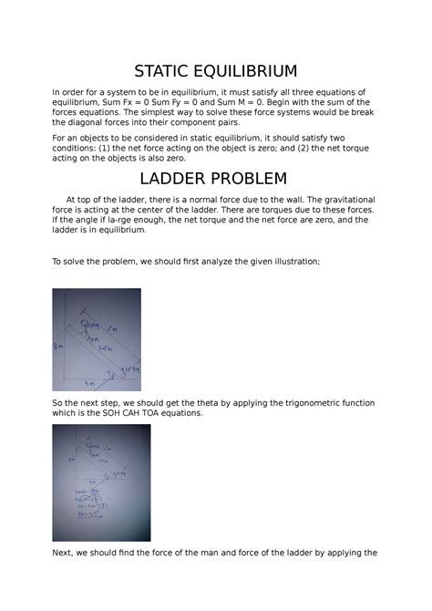 Static Equilibrium Physics Problems に対する画像結果