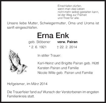 Trauer Enk に対する画像結果