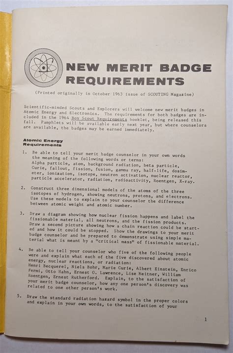 Nuclear Science Merit Badge Basics Worksheet に対する画像結果