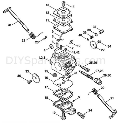 Image result for STIHL MS 250 Fuel Line Diagram