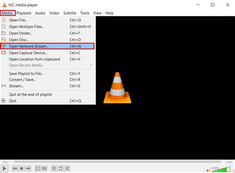 Toradh íomhá ar Stream VLC with Wizard