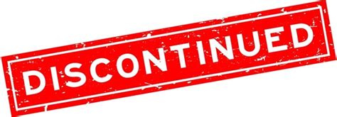 Image result for Discontinue