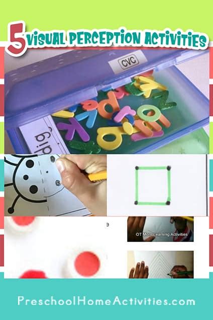 Résultat d’images pour Visual Perception Activities