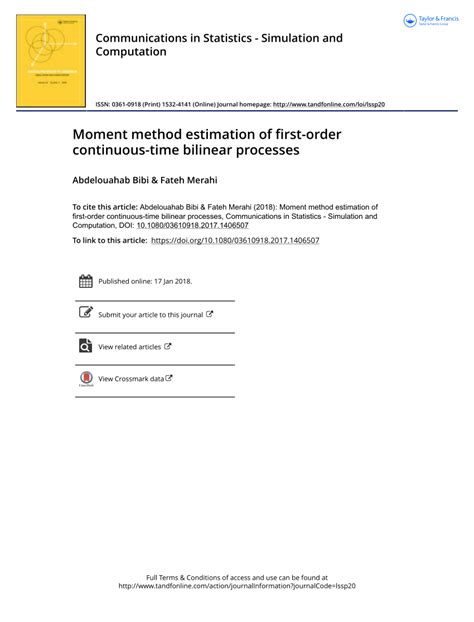 Toradh íomhá ar First Order Continuous Function