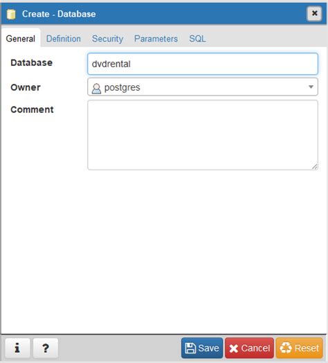 Toradh íomhá ar Contoh Database PostgreSQL