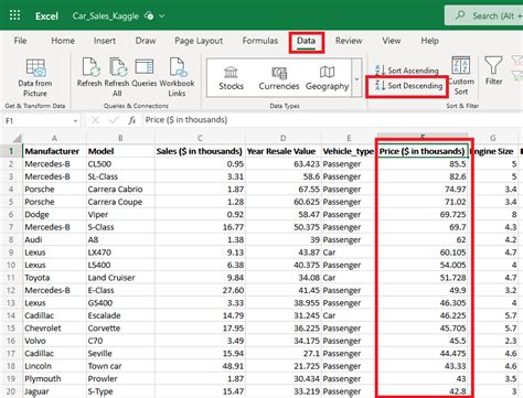 Image result for Sorting and Filtering Data in Excel Worksheet