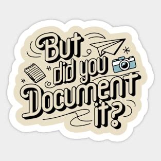 Toradh íomhá ar Documentation Sticker