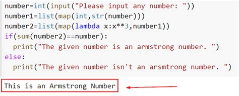 Toradh íomhá ar Python Program for Finding Armstrong Numbers