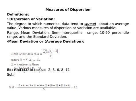 Toradh íomhá ar Measures of Dispersion in Statistics No BG