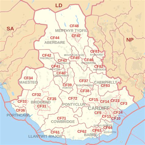 CF Postcode Area に対する画像結果
