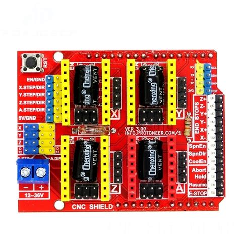 Afbeeldingsresultaten voor Arduino CNC Shield V3 Example
