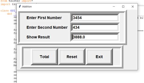 Image result for GUI Python Code