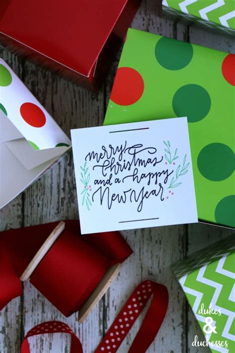 Toradh íomhá ar Simple Gift Tags Circut Joy